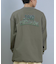【限定】lost /長袖Tシャツ ロンT 機能素材 PISCES LOGO LS TEE L25F-2207 ロストメンズ ムラサキスポーツ限定