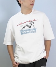 【限定】lost/長袖Tシャツ BUP ART RASH TEE 機能素材Tシャツ AIRDRY LS25F-2101 ロスト メンズ ムラサキスポーツ限定