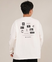 【限定】Columbia/ロンT 長袖Tシャツ 吸湿速乾 紫外線防止 PALUXY HARBOR GRAPHIC LS PM0912 コロンビア メンズ ムラサキスポーツ限定