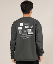 【限定】Columbia/ロンT 長袖Tシャツ 吸湿速乾 紫外線防止 PALUXY HARBOR GRAPHIC LS PM0912 コロンビア メンズ ムラサキスポーツ限定