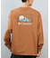 【限定】Columbia/ロンT 長袖Tシャツ バックプリント 吸湿速乾 紫外線防止 SUNRISE EDGE GRAPHIC LS T PM0929 コロンビア ユニセックス メンズ ムラサキスポーツ限定