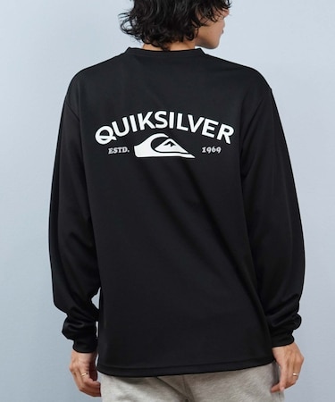 QUIKSILVER/長袖Tシャツ ロンT バックプリント ロゴ KNOWLEDGE AREA LT QLT254001 クイックシルバー メンズ ムラサキスポーツ