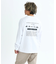 QUIKSILVER/長袖Tシャツ ロンT BW HISTORY POCKET LT QLT254009 胸ポケットワンポイントバックプリント クイックシルバーメンズ ムラサキスポーツ
