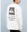 QUIKSILVER/ロンT 長袖Tシャツ バックプリント ロゴ MW PATTERN BOX LT QLT254606M クイックシルバー メンズ ムラサキスポーツ