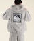 【限定】QUIKSILVER/ジップアップパーカー バックプリント 裏毛 QZP254604M  クイックシルバー メンズ ムラサキスポーツ限定