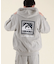 【限定】QUIKSILVER/ジップアップパーカー バックプリント 裏毛 QZP254604M  クイックシルバー メンズ ムラサキスポーツ限定