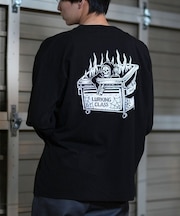 【限定】LURKING CLASS/DUMPSTAR LS TEE ST24HTM01 長袖 Tシャツ ロンT バックプリント ラーキングクラス メンズ ムラサキスポーツ限定
