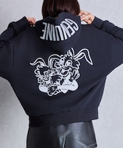 GYDA/GENUINE BUNNY スウェットパーカー プルオーバーパーカー 072552703101 ジェイダ/レディース ムラサキスポーツ