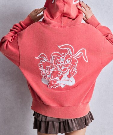 GYDA/GENUINE BUNNY スウェットパーカー プルオーバーパーカー 072552703101 ジェイダ/レディース ムラサキスポーツ