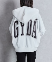 GYDA/LOOSEスウェットZIP UPパーカー ジップアップパーカー 072552908001 ジェイダ/レディース ムラサキスポーツ