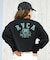 RVCA/ARCH COLLEGE CROPPED CREW トレーナー テリー素材 クロップド丈 スウェット BF044-001 ルーカ レディース ムラサキスポーツ