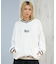 RVCA/HILLS V-NECK SWEAT S トレーナー スウェット Vネック BF044-005 ルーカ レディース ムラサキスポーツ