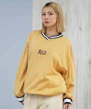 RVCA/HILLS V-NECK SWEAT S トレーナー スウェット Vネック BF044-005 ルーカ レディース ムラサキスポーツ