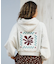 RVCA/COURT BALLOON FIT HOODIE パーカー バルーンシルエット BF044-012 ルーカ レディース ムラサキスポーツ