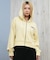 RVCA/NEAT ZIP HOODIE パーカー ジップアップフーディー クロップド丈 BF044-014 ルーカ レディース ムラサキスポーツ