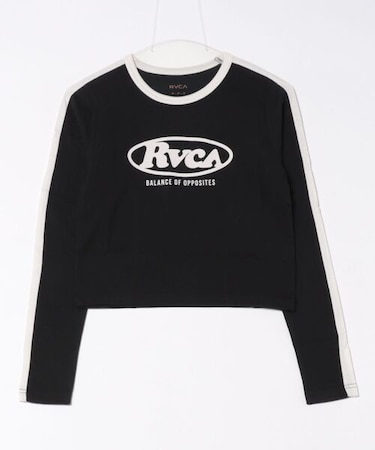 RVCA/長袖 Tシャツ ロンT ショート丈 クロップド丈 BF044-050 ルーカ レディース ムラサキスポーツ