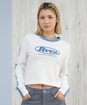 RVCA/長袖 Tシャツ ロンT ショート丈 クロップド丈 BF044-050 ルーカ レディース ムラサキスポーツ