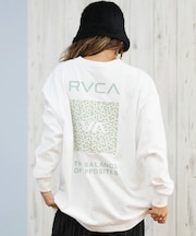 RVCA/長袖Tシャツ バックプリントロンT バンダナ柄 BF044-052 ルーカ レディース ムラサキスポーツ
