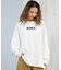 RVCA/長袖Tシャツ ロンT フロントロゴ ルーズシルエット BF044-053 ルーカ レディース ムラサキスポーツ