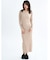 RVCA/HENRY NECK SLIM DRESS ワンピース ヘンリーネック リブワンピースBF044-351 ルーカ レディース ムラサキスポーツ