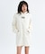 RVCA/CLASSIC HOODED DRESS ワンピース スウェット オーバーサイズ BF044-352 ルーカ レディース ムラサキスポーツ