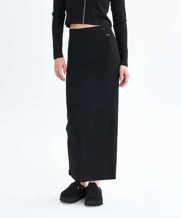 RVCA/MAXI PENCIL SKIRT スカート マキシスカート BF044-601 ルーカ/レディース ムラサキスポーツ