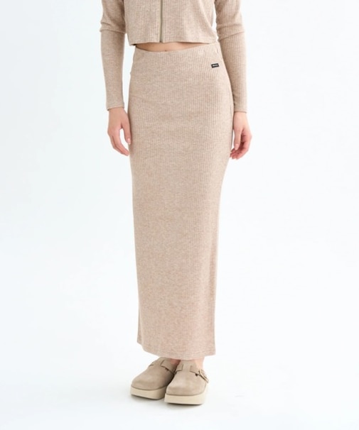 RVCA/MAXI PENCIL SKIRT スカート マキシスカート BF044-601 ルーカ/レディース ムラサキスポーツ