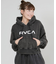 RVCA/プルオーバー パーカー クロップド丈 ショート丈 ロゴ CROPPED HOODIE BF044-P03 ルーカ レディース ムラサキスポーツ