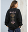 RVCA/長袖Tシャツ バックプリントロンT ルーズシルエット BF044-P50 ルーカ レディース ムラサキスポーツ