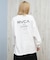 RVCA/長袖Tシャツ バックプリントロンT ルーズシルエット BF044-P50 ルーカ レディース ムラサキスポーツ