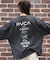 RVCA/長袖 Tシャツ ロンT バックプリント ロゴ オーバーサイズ BF044-P50  ルーカ レディース ムラサキスポーツ