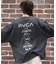 RVCA/長袖 Tシャツ ロンT バックプリント ロゴ オーバーサイズ BF044-P50  ルーカ レディース ムラサキスポーツ