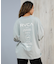 RVCA/長袖Tシャツ バックプリントロンT ルーズシルエット BF044-P50 ルーカ レディース ムラサキスポーツ