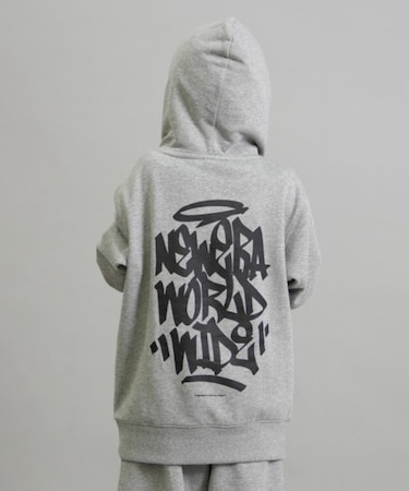 NEWERA/キッズ Youth プルオーバー パーカー 裏毛 スウェット フーディー Tagging 14693870 ジュニア ダンス セットアップ対応 子供 ニューエラ/男の子 女の子 ムラサキスポーツ
