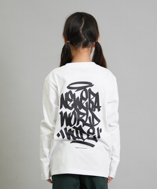 NEWERA/キッズ Youth 長袖 Tシャツ ロンT  コットン Tシャツ Tagging 14693876 ジュニア 子供 ニューエラ/男の子 女の子 ムラサキスポーツ