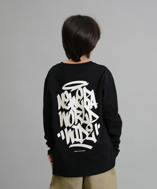 NEWERA/キッズ Youth 長袖 Tシャツ ロンT コットン Tシャツ Tagging 14693877 ジュニア 子供 ニューエラ/男の子 女の子 ムラサキスポーツ