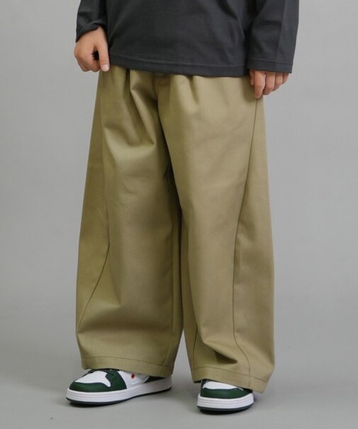【限定】dickies/キッズ ロングパンツ ロンパン イージーバルーンパンツ 253K40M201 ジュニア 子供 ディッキーズ/男の子 女の子 ムラサキスポーツ限定