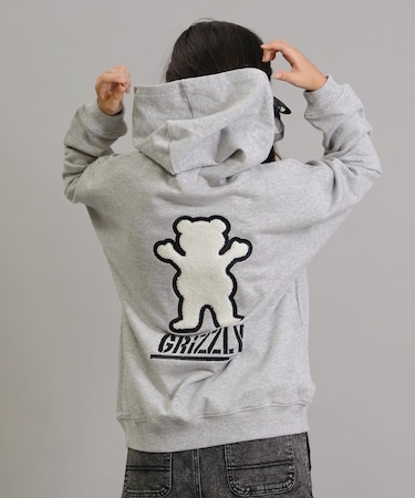 GRIZZLY/キッズ 長袖パーカー スウェット 75251327 ジュニア 子供 グリズリー/男の子 女の子 ムラサキスポーツ