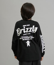 GRIZZLY/ 長袖 Tシャツ ロンT ジュニア 子供 グリズリー/男の子 女の子 ムラサキスポーツ
