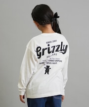 GRIZZLY/ 長袖 Tシャツ ロンT ジュニア 子供 グリズリー/男の子 女の子 ムラサキスポーツ