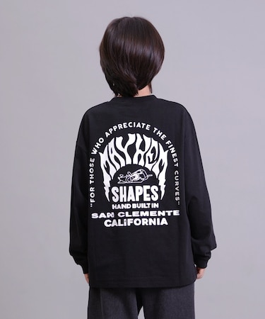 lost/キッズ 長袖 Tシャツ ロンT コットン Tシャツ 76250227 ジュニア 子供 ロスト/男の子 女の子 ムラサキスポーツ