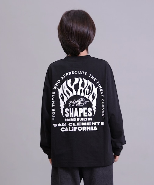 lost/キッズ 長袖 Tシャツ ロンT コットン Tシャツ 76250227 ジュニア 子供 ロスト/男の子 女の子 ムラサキスポーツ