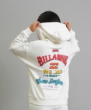 BILLABONG/キッズ 長袖プルオーバー パーカー スウェット フーディー ロゴ バックプリント 裏毛 親子コーデ セットアップ対応 BF016-031 ジュニア 子供 ビラボン/男の子 女の子 ムラサキスポーツ