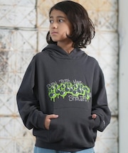 ELEMENT/キッズ プルオーバー パーカー ロゴ 裏毛 TAG HOOD YOUTH BF026-021 ジュニア 子供 エレメント/男の子 女の子 ムラサキスポーツ