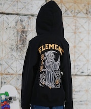 ELEMENT/キッズ プルオーバー パーカー ロゴ 裏毛 TIMBER RIP HOOD YOUTH BF026-022 ジュニア 子供 エレメント/男の子 女の子 ムラサキスポーツ
