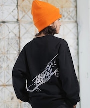 ELEMENT/キッズ 長袖トレーナー スウェット KICK FLIPPER CREW YOUTH BF026-029 ジュニア 子供 エレメント/男の子 女の子 ムラサキスポーツ