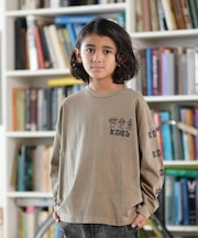 DC/キッズ 長袖 Tシャツ バックプリント ロンT 25 KD PLAY TIME LS YLT254520 ジュニア 子供 ディーシー/男の子 女の子 ムラサキスポーツ