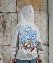 DC/キッズ プルオーバー パーカー バックプリント KD CLASH DECK PH フーディ YPO254512 ジュニア 子供 ディーシー/男の子 女の子 ムラサキスポーツ