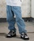 DC/キッズ ロンパン デニム ロングパンツ 25 KD WIDE CARGO PANT YPT254506 ジュニア 子供 ディーシー/男の子 女の子 ムラサキスポーツ