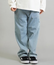 DC/キッズ ロンパン デニム ロングパンツ 25 KD WIDE PAINTER PANT YPT254507 ジュニア 子供 ディーシー/男の子 女の子 ムラサキスポーツ